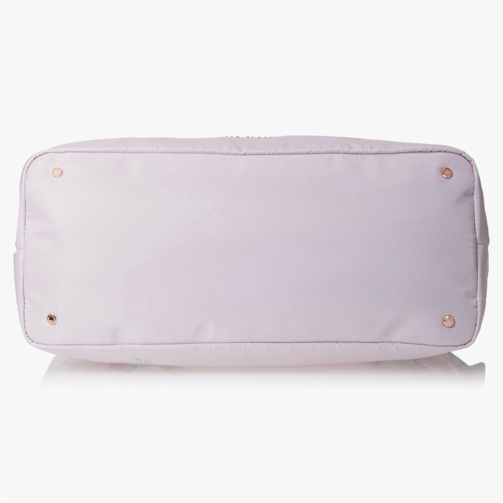 Ted Baker London Pastel Floral Watercolor Tote - Lilac & Pink - Picture 3 of 5